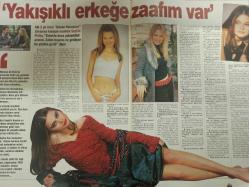 Şamdan Magazin Dergisi - 8 Nisan 2001 - Başak Koçoğlu - Sibel Can - Kerem Alışık - Nuran Çokçalışkan - Ömer Durak - Mahsun Kırmızıgül - Hülya Avşar - Deniz Seki - Kaya Çilingiroğlu - Ümit Okur - Mehmet Ali Erbil - Pamir Demirtaş - Mine Çayıroğlu - Özlem Yıldız - Ebru Şimşek - Meltem Cumbul - Binnaz Avcı - Yavuz Kalkavan - Seçkin Piriler - Kayahan - Derya Arbaş - Nil Ünal - Demet Yoruç - Serdar Ortaç - Türkan Uzel - Biricik Suden - Emel Sayın - Aysun Kayacı - Demet Akalın - Özlem Yıldız - Petek Dinçöz - Yosun Mermerci - Derin Mermerci - Deniz Akkaya - Kerem Alışık - Ajda Pekkan - Bülent Ersoy - Evren Aykul - Haberleri ve fotoğrafları - Tam Takım Dergi -