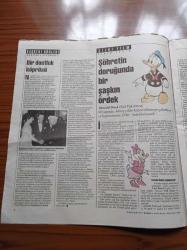 Cumhuriyet Dergi Gazetesi - 5 Haziran 1994 -Sayı 428 -  Tolstoy'un Malikanesinde Kavga Var -Galata Eskimiş Hayatlar Kulesi - Kule Eteğine Sığdırılan Yaşamlar - Bir Dostluk Köprüsü - Şöhretin Doruğunda Bir Şaşkın Ördek -  Donald Duck Vak Vak Amca - İonna Kuçuradi Yılın Kadınını Seçmek De Ayrımcılıktır