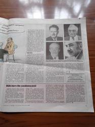 Cumhuriyet Dergi Gazetesi - 5 Haziran 1994 -Sayı 428 -  Tolstoy'un Malikanesinde Kavga Var -Galata Eskimiş Hayatlar Kulesi - Kule Eteğine Sığdırılan Yaşamlar - Bir Dostluk Köprüsü - Şöhretin Doruğunda Bir Şaşkın Ördek -  Donald Duck Vak Vak Amca - İonna Kuçuradi Yılın Kadınını Seçmek De Ayrımcılıktır