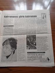 Cumhuriyet Kitap  Gazetesi - 27 Nisan 1995 - Sayı 271 -  Charles Taylor'dan Modernliğin Sıkıntıları Narkissos'un Büyüklüğü - Keloğlan Masallarına Çağdaş Yorum - Cevdet Kudret'in Oyun Yazarlığı - Ali Cengizkan Fotoğrafı - Ceyhun Atuf Kansu Şiir Ödülünü Alan Ali Cengizkan- Sistem Karşıtı Hareketler- Borges - Kum Kitabı - Hopkins-Şiir Var Oluşumuzun Bir Parçası - Attila İlhan - Cevdet Kudret