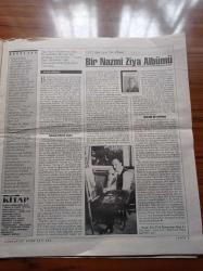 Cumhuriyet Kitap Gazetesi - 11 Mayıs 1995 - Sayı 273 -  Mevhibe İnönü'den Geriye Kalanlar - Lanetli Edebiyatçının Siyasi Yazı Ve Söyleşileri - Rüya Sözlüğü - İnsan Yılmaz Güney - Mitoloji Tanrıların Öyküsü -Nermi Uygur Fotoğrafı - Tadı Damağımızda Bir Düşünür Ve Yazar Nermi Uygur - Sevin Okyay - İlhami Algör- Halil Turhanlı- Otto Rene Castillo