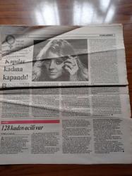 Cumhuriyet Dergi Gazetesi - 5 Mart 1995 - 80 Yıllık Bir Kadın Dergisi - Kadınlar Dünyası Dergisi'nin Yazarlarından Aziz Haydar Erenköy Kız Lisesi'nin Kurucusu - Dört Osmanlı Kadını Sosyalizm Ve Feminizm İçin Çalıştılar- Medya Kadınsız Yapamıyor - Çağdaş Sanatçımız Alev Ebüzziya - Ayşenur Arslan - Can Ataklı - 8 Mart Dünya Kadınlar Günü Etkinlikleri - Kitap Okuyan Annelere Ne Oldu - Elvis Presley - Bob Dylan - The Beatles