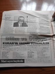 Cumhuriyet Dergi Gazetesi - 5 Mart 1995 - 80 Yıllık Bir Kadın Dergisi - Kadınlar Dünyası Dergisi'nin Yazarlarından Aziz Haydar Erenköy Kız Lisesi'nin Kurucusu - Dört Osmanlı Kadını Sosyalizm Ve Feminizm İçin Çalıştılar- Medya Kadınsız Yapamıyor - Çağdaş Sanatçımız Alev Ebüzziya - Ayşenur Arslan - Can Ataklı - 8 Mart Dünya Kadınlar Günü Etkinlikleri - Kitap Okuyan Annelere Ne Oldu - Elvis Presley - Bob Dylan - The Beatles