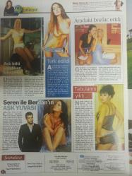 Şamdan Magazin Dergisi - 5 Temmuz 2003 - Seren Serengil - Deniz Akkaya - Nefise Karatay - Murat Varol - Tuğçe Kazaz - Demet Şener - Ebru Gündeş - Yeliz Yeşilmen - İbrahim Kutluay - Hülya Avşar - Tuğba Özay - Başak Özbek - Murat Aslan - Selin Toktay - Sinem Güven - Okan Bayülgen - Dansöz Asena - Mustafa Altıoklar - Ajda Pekkan - Tarkan - Mazhar-Fuat-Özkan - Mahsun Kırmızıgül - Müslüm Gürses - Sezen Aksu - Derin Mermerci - Öykü Erdem - Siren Ertan - Kenan Doğulu - Tuğçe Kazaz - Hülya Avşar - Esra Üstünkaya - Şebnem Çapa - Betina Hakko - Ali Sayar - Serdar Ortaç - Berdan Mardini - Arzu Pavlova - Haberleri ve fotoğrafları - Tam takım dergi-