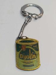 A38----DYOLİN BOYALARI MİNELİ ESKİ ANAHTARLIK