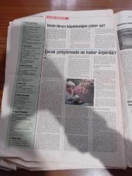 Cumhuriyet Bilim Teknik Gazetesi - 11 Mayıs 1996- Sayı 477 - Herkese Özel Gözlük Üretimi Bashadi- Mucize Tartı - Gelecek Yüzyıl Tıpta Gen Tedavisi Dönemi Olacak - Yeni Ford Escort - Kehribar Ve Evrimin Gizleri - Felsefe Nesnel Gerçek Ve Sosyal Bilim - Silikon Tehlikeli Mi Değil Mi - Gözden Kimlik Saptaması