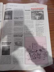 Cumhuriyet Bilim Teknik Gazetesi - 11 Mayıs 1996- Sayı 477 - Herkese Özel Gözlük Üretimi Bashadi- Mucize Tartı - Gelecek Yüzyıl Tıpta Gen Tedavisi Dönemi Olacak - Yeni Ford Escort - Kehribar Ve Evrimin Gizleri - Felsefe Nesnel Gerçek Ve Sosyal Bilim - Silikon Tehlikeli Mi Değil Mi - Gözden Kimlik Saptaması