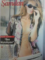 Şamdan Magazin Dergisi - 4 Ekim 2003 - Özgül Kavruk - Pınar Altuğ - Duygu Ulaş - Kenan Doğulu - Yeliz Yeşilmen - Tuğçe Kazaz - Çağla Şikel - Seren Serengil - Ebru Destan - Yüksel Ak - Deniz Akkaya - Eda Tokcan - Eran Tapan - Şebnem Dönmez - Berdan Mardini - Alişan - Kıvanç Tatlıtuğ - Mahsun Kırmızıgül - Siren Ertan - Emel Müftüoğlu - Şebnem Özinal - Elif Güvendik - Muazzez Ersoy - Şebnem-Celal Çapa - Nalan Salur - Şebnem Dinçgör - Esra Üstünkaya - Selin Toktay - Gönül Yazar - Zeynep Mansur - Tuğçe Kazaz - Meltem Cumbul - Ebru Destan - Kadir İnanır - Tolga Savacı - Seray Sever - Helin Avşar - Tülin Şahin - Haberleri ve fotoğrafları - Tam takım dergi-