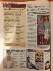 Milliyet Televizyon Gazetesi , 12 - 18 Kasım 2005 ,Yalancı Damat,Özgür Çevik,Nehir Erdoğan,Sülhi Dölek- TV'de Güldürüp Filmde Ağlatacak , Engin Günaydın , Fulin Erler , Mehmet Kurt , Lerzan Mutlu , Ufuk Özkan , Demet Evgar , İlker Yasin , Sinem Öztufan , Emrah , Faruk Turgut , Berna Laçin , Özgü Namal , Erkan Petekkaya , Teoman