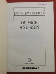 Of Mice And Men - John Steinbeck - Penguin Books (Fareler ve Erkeklere Dair) İngilizce Kitap