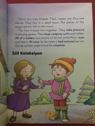 The Snow Queen - Hilal Gültekin - Living Yayınları (Kar Kraliçesi) İngilizce Kitap