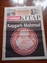 Milliyet Kitap Gazetesi - Mayıs 2008 - İlk Türkçe Sözlük Divanü Lugat'it Türk'ün Yazarı 1000 Yaşında Kaşgarlı Mahmud - Kendine Taşradan Bakan Kadınlar Murathan Mungan Mungan'ın Yeni Öykülerinde - Miguel De Unamuno'nun İspanya'da İlk Kez 1966'da Yayımlanan Günlükler'i Türkçede - Ursula K. Le Guin'in Çocuk Kitabı Dizisi Kanatlı Kediler Masalı Dilimize Çevrildi - Fuat Keyman - Sherlock Holmes - Ayşegül Çelik'ten Dönmedolap Sakinleri