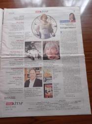 Milliyet Kitap Gazetesi - Mayıs 2008 - İlk Türkçe Sözlük Divanü Lugat'it Türk'ün Yazarı 1000 Yaşında Kaşgarlı Mahmud - Kendine Taşradan Bakan Kadınlar Murathan Mungan Mungan'ın Yeni Öykülerinde - Miguel De Unamuno'nun İspanya'da İlk Kez 1966'da Yayımlanan Günlükler'i Türkçede - Ursula K. Le Guin'in Çocuk Kitabı Dizisi Kanatlı Kediler Masalı Dilimize Çevrildi - Fuat Keyman - Sherlock Holmes - Ayşegül Çelik'ten Dönmedolap Sakinleri