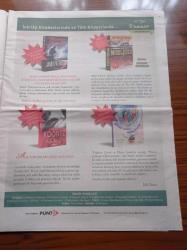 Milliyet Kitap Gazetesi - Mayıs 2008 - İlk Türkçe Sözlük Divanü Lugat'it Türk'ün Yazarı 1000 Yaşında Kaşgarlı Mahmud - Kendine Taşradan Bakan Kadınlar Murathan Mungan Mungan'ın Yeni Öykülerinde - Miguel De Unamuno'nun İspanya'da İlk Kez 1966'da Yayımlanan Günlükler'i Türkçede - Ursula K. Le Guin'in Çocuk Kitabı Dizisi Kanatlı Kediler Masalı Dilimize Çevrildi - Fuat Keyman - Sherlock Holmes - Ayşegül Çelik'ten Dönmedolap Sakinleri