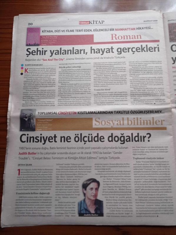 Milliyet Kitap Gazetesi Haziran 2008 Hayatı Naklen Kağıda Dökmek  