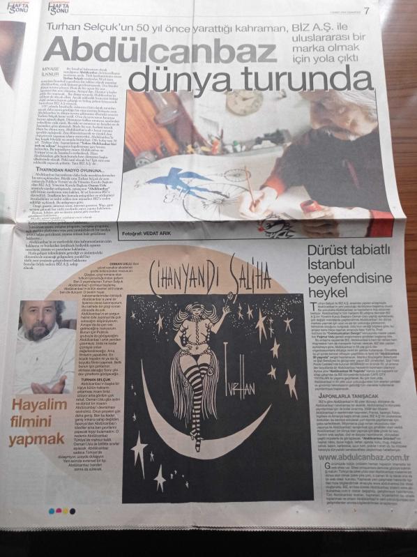 Cumhuriyet Haftasonu Gazetesi 3 Şubat 2007 Sayı 36 Turgut  