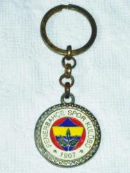 16753-FENERBAHÇE SPOR KULÜBÜ 1907 MİNELİ METAL ANAHTARLIK