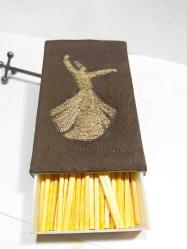 BÜYÜK BOY ESKİ MEVLEVİ İŞLEMELİ KİBRİT