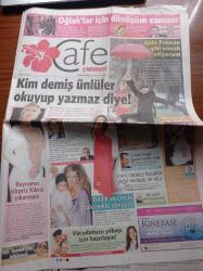 Milliyet Cafe Gazetesi - 24 Aralık 2007 - Bayramın Sürpriz Kıbrıs Çıkarması - Emel Sayın Fotoğrafı - Gülay Eralp Ajda Pekkan Gibi Olmak İstiyorum - Fikret Kuşkan - Nejat İşler - Kim Demiş Ünlüler Okuyup Yazmaz Diye - Pelin Batu - Oğlaklar İçin Dönüşüm Zamanı - Pınar Altuğ - Petek Dinçöz - Vücudunuzu Yılbaşı İçin Hazırlayın