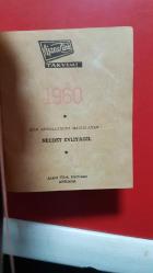 AJANS TÜRK TAKVİMİ ŞİİR ANTOLOJİSİ  1960 (CİLTLİ)