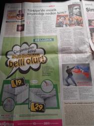 Milliyet Cumartesi Gazetesi - 14 Ağustos 2010 - Herkesin Gözünde İnek Gözlükleri - Justin Timberlake - Britney Spears - Johnny Depp - Madonna - Kadrosu Ünlü Aktör Dolu Bir Aksiyon Bir Komedi Cehennem Meleği - Sylvester Stallone - Cemil İpekçi Çöpe Gidecek Kağıtlardan Koleksiyon Çıkardı - Eski Rum Okulunun Her Sınıfında Bir Sanatçı - Seçkin Pirim