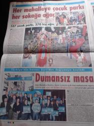 Şişli Belediye Gazetesi - 8. Hizmet Yılı - Mustafa Sarıgül Fotoğrafı - Yerel Yönetimlerin Lider İlçesi -  Şişli Bir Türkiye Modelidir - Dumansız Masa - Önce İnsan Önce Sağlık - Şişli'nin Muhtar Ordusu - Taksi Duraklarını Yeniliyoruz- Yarının Şampiyonları Şişli'de Yetişiyor