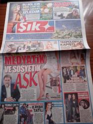 Sözcü Şık Gazetesi - 27 Ocak 2017 - Caner Erkin Asena Atalay'a Ateş Püskürdü - Tarzlarıyla İlham Veren Leydiler - Scarlett Johansson - Angelina Jolie - Jennifer Lopez - Tarkan - Canan Ergüder Bu Rol İçin Sibel Can Ve Seda Sayan'ı İzledim -  Ünlü Gazeteci Ahmet Hakan Sosyetik Güzel Elif Dürüst'le Aşk Yaşıyor