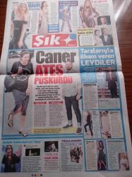 Sözcü Şık Gazetesi - 27 Ocak 2017 - Caner Erkin Asena Atalay'a Ateş Püskürdü - Tarzlarıyla İlham Veren Leydiler - Scarlett Johansson - Angelina Jolie - Jennifer Lopez - Tarkan - Canan Ergüder Bu Rol İçin Sibel Can Ve Seda Sayan'ı İzledim -  Ünlü Gazeteci Ahmet Hakan Sosyetik Güzel Elif Dürüst'le Aşk Yaşıyor