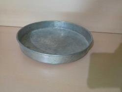 KALAYLI BAKIR TEPSİ ÇAP 27 CM DERİNLİK 4,5 CM