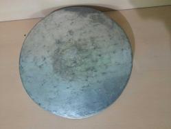 KALAYLI BAKIR TEPSİ ÇAP 27 CM DERİNLİK 4,5 CM