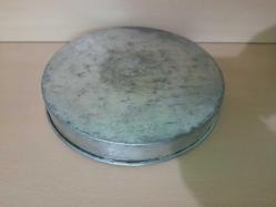 KALAYLI BAKIR TEPSİ ÇAP 27 CM DERİNLİK 4,5 CM