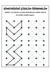 Çocuklar İçin Simetri Eğitim Kitabı (Simetri Öğreten Kitap)