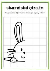 Çocuklar İçin Simetri Eğitim Kitabı (Simetri Öğreten Kitap)