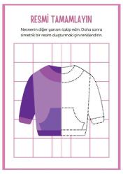 Çocuklar İçin Simetri Eğitim Kitabı (Simetri Öğreten Kitap)