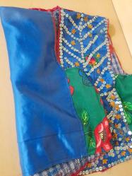 SATEN ÜZERİ PUL İŞLEMELİ YELEK CEPKEN 45 CM BEL ÇEYİZLİK