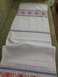 DANTELLİ DOKUMA HAVLU PEŞKİR BUZDOLABI ÖRTÜSÜ 110X38 CM