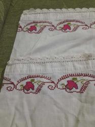 DEĞERLENDİRMELİK KANAVİÇE yastık KILIFI 40x90