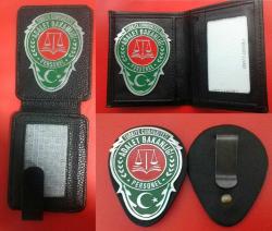 ADALET BAKANLIĞI,ROZETLİ CÜZDANI 2-ADET+KEMER ROZETI SATINAL-SADECE KURUM ADRESINE GONDERILIR-SIVIL ADRESE KARGO GONDERILMEZ-SIVILE SATILMAZ.