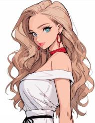 Barbie Anime Bebek Gri Tonlamalı Boyama Kitabı (100 Tam Sayfa)