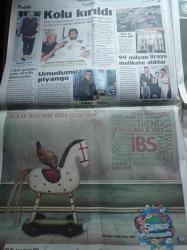 Sözcü Pazar Gazetesi - 1 Aralık 2013 - Tarkan'ın Gizlediği Gerçek Megastar Trafik Kazası Geçirdi Sol Kolunu Kırdı - Ameliyatla Erkek Olan Nil Erkoçlar Rüzgar Fırıncı Oldu - Hülya Koçyiğit Selim Soydan'la 45 Yıllık Aşkını Anlattı - Yıldızların Estetik Doktoru Hasan Fındık Birçok Ünlüyü Kestim Biçtim