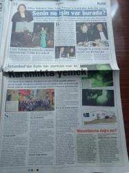 Sözcü Pazar Gazetesi - 1 Aralık 2013 - Tarkan'ın Gizlediği Gerçek Megastar Trafik Kazası Geçirdi Sol Kolunu Kırdı - Ameliyatla Erkek Olan Nil Erkoçlar Rüzgar Fırıncı Oldu - Hülya Koçyiğit Selim Soydan'la 45 Yıllık Aşkını Anlattı - Yıldızların Estetik Doktoru Hasan Fındık Birçok Ünlüyü Kestim Biçtim