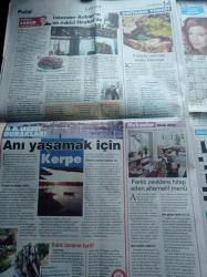 Sözcü Pazar Gazetesi - 1 Aralık 2013 - Tarkan'ın Gizlediği Gerçek Megastar Trafik Kazası Geçirdi Sol Kolunu Kırdı - Ameliyatla Erkek Olan Nil Erkoçlar Rüzgar Fırıncı Oldu - Hülya Koçyiğit Selim Soydan'la 45 Yıllık Aşkını Anlattı - Yıldızların Estetik Doktoru Hasan Fındık Birçok Ünlüyü Kestim Biçtim