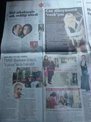 Milliyet Cafe Gazetesi - 19 Mart 2008 - Fadik Sevin Atasoy Önce Houston Sonra Münih Yolcusu - Hamamda Mini Konser - Leyla Bilginel En Büyük Hayali Ogluyla Çiftlikte Yaşamak - Yaprak Dökümü - Facebook'a Rakip Geldi - Ayça Tekindor Ticari Olan Her Şey Kötü Değildir