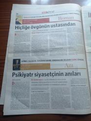 Milliyet Kitap Gazetesi - Mayıs 2007 - Spiritüel Kitaplar - Ölümünün Birinci Yılında Erdal Öz'ü Tahsin Yücel'in Kalemiyle Anıyoruz - Hiçliğe Övgünün Ustası Robert Walser ve Jakob Van Gunten'in Günlüğü - Avni Özgürel'den Türkiye'de Darbe Okumaları - Lincoln'ün Gerçek Yüzü Vidal'in Aynasında - Pelin Batu
