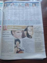 Milliyet Televizyon Gazetesi - 15 21 Aralık 2007 - Şule Bulut Ve Şükran Güzeliş Doğum Günü Gün Sayıyor - Spikerlerin İlginç Kararları - Var Mısın Yok Musun Yarışması - Acun Ilıcalı İyi Bir Cast Yaptık Başardık - Yerli Emmy Ödülleri Kristal Ekran - Sinekli Bakkal - Özge Özberk - Fatih Altaylı - Sinan Çetin - Emel Sayın- Reha Muhtar - Güner Ümit - Demet Akbağ - Murat Bardakçı