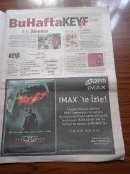 Hürriyet Keyif Gazetesi - 17 Ağustos 2008 - Adam Sandler Kuaför Olmayı Seçen Mossad Ajanı Rolünde Zohan'la Bulaşma - Nazım Hikmet'in Yeni Bulunan Dört Defteri Kitap Oluyor - İsrail Ve Filistin Sorununa Komik Bakış - Star Wars Klon Savaşları - Trakya Sözlüğü - Annesinin Kaleminden Tuğrul Şavkay