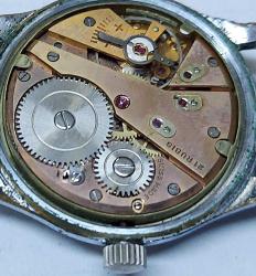 İSVİÇRE ATOMİK MARKA ANTİK KURMALI BAKIMLI MUHTEŞEM ORİJİNAL SİYAH KADRAN KOL SAATİ VV3TTT2