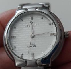 İSVİÇRE CHRISTIAN QUARTZ MARKA ORİJİNAL KRİSTAL CAMLI ANTİK PİLLİ UNİSEX MUHTEŞEM KOL SAATİ AKTİF BAKIMLI CC2HH5