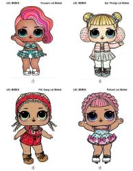 LOL Bebek Boyama Kitap Seti (80 Süper Boyama Kalem Hediyeli)