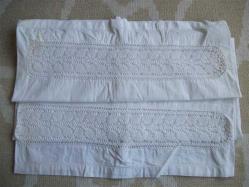 ARA DANTELLİ - ÇİFT KİŞİLİK YASTIK - 40X95 CM